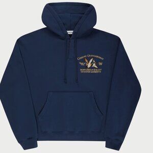 Cherry LA Outdoorsman Henley Hoodie (Navy)